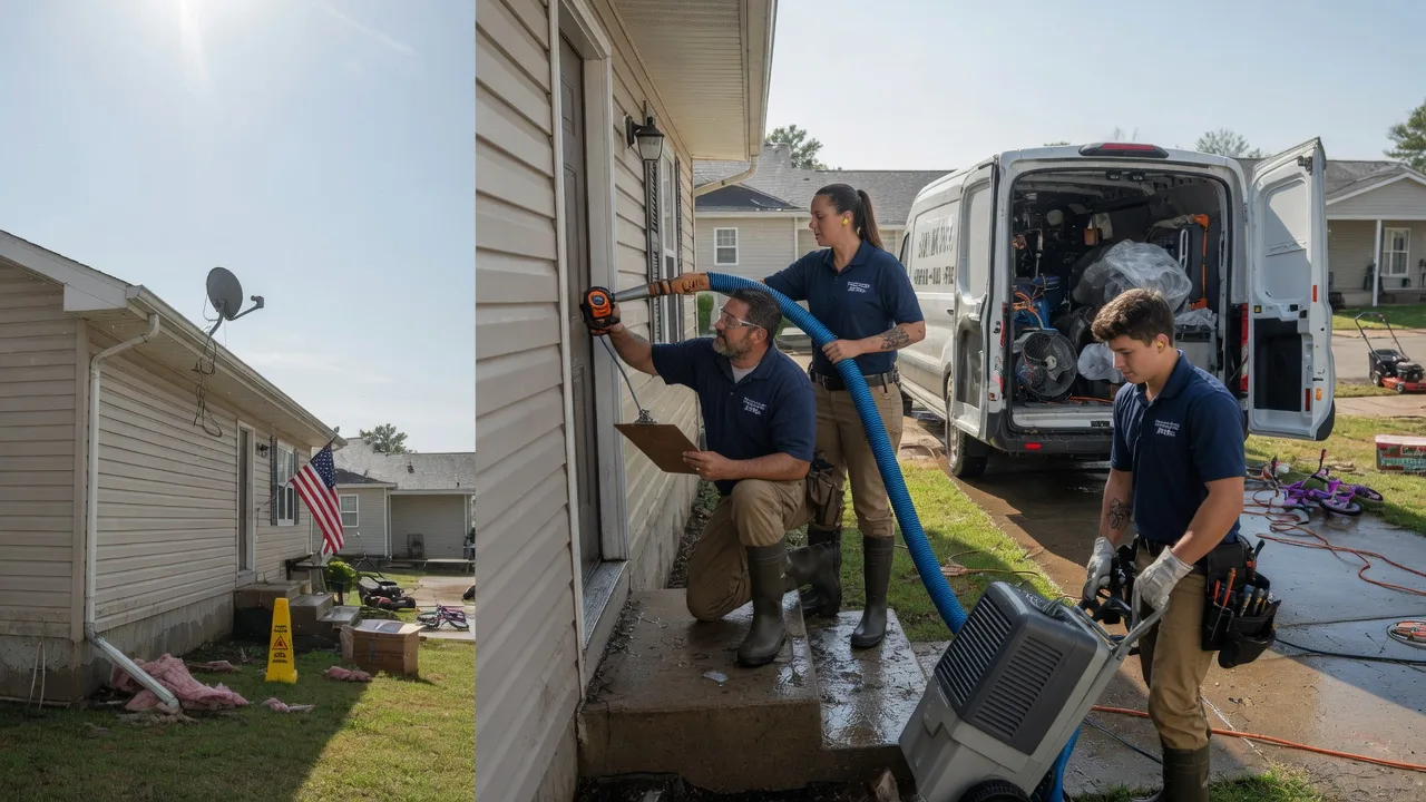 Ceiling Water Damage Restoration in Nineveh, PA near me